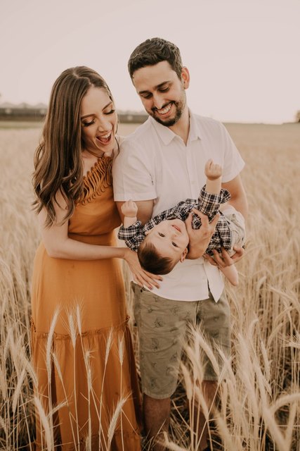Sarah, Fábio e Lucas