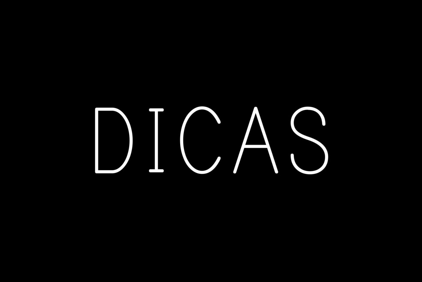 DICAS PARA O ENSAIO DICAS PARA O ENSAIO